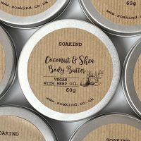 Coconut & Shea Body Butter - TheWaxMouse