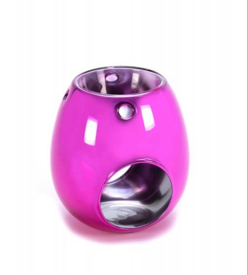 Electroplated Pink Wax Warmer - TheWaxMouse